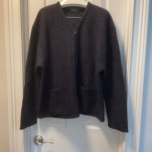 J Crew men’s wool cardigan sweater